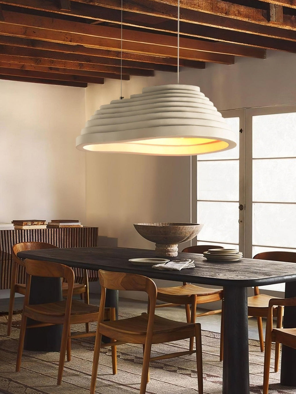 Alwynune Resin Pendant Light-Moonnatur