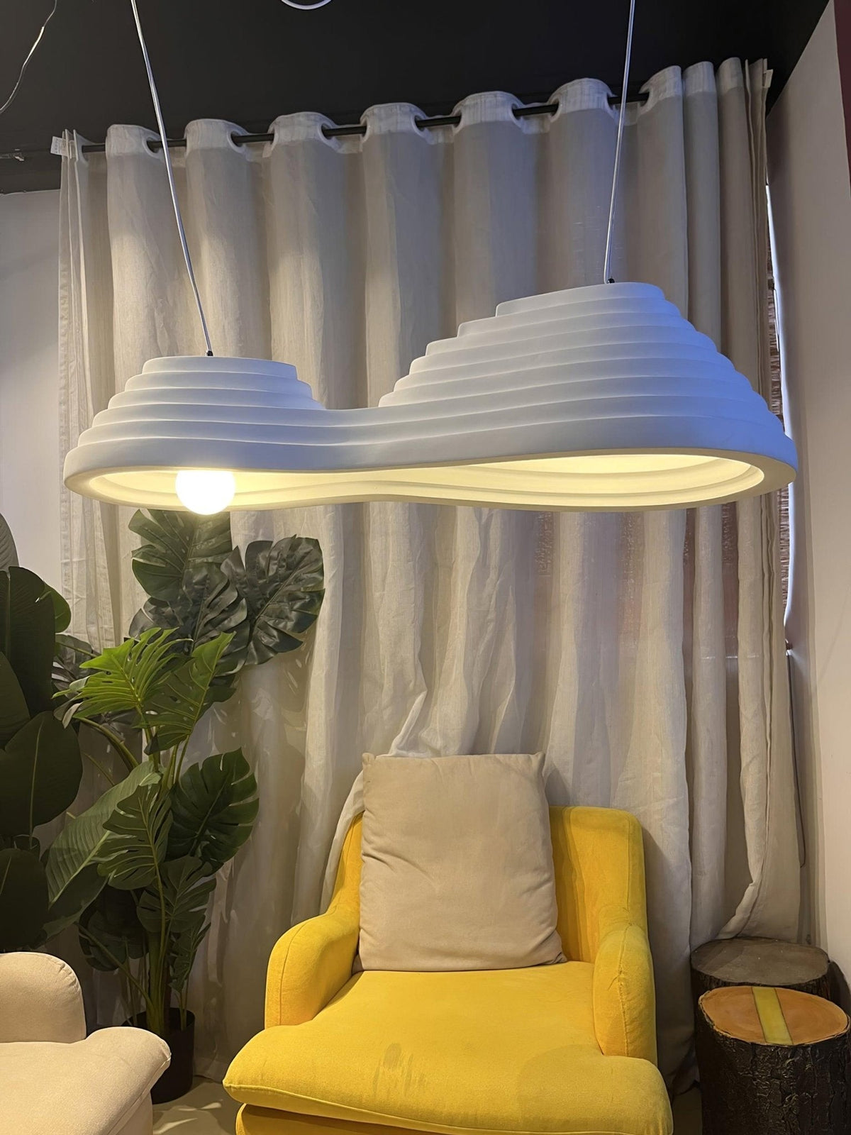 Alwynune Resin Pendant Light-Moonnatur
