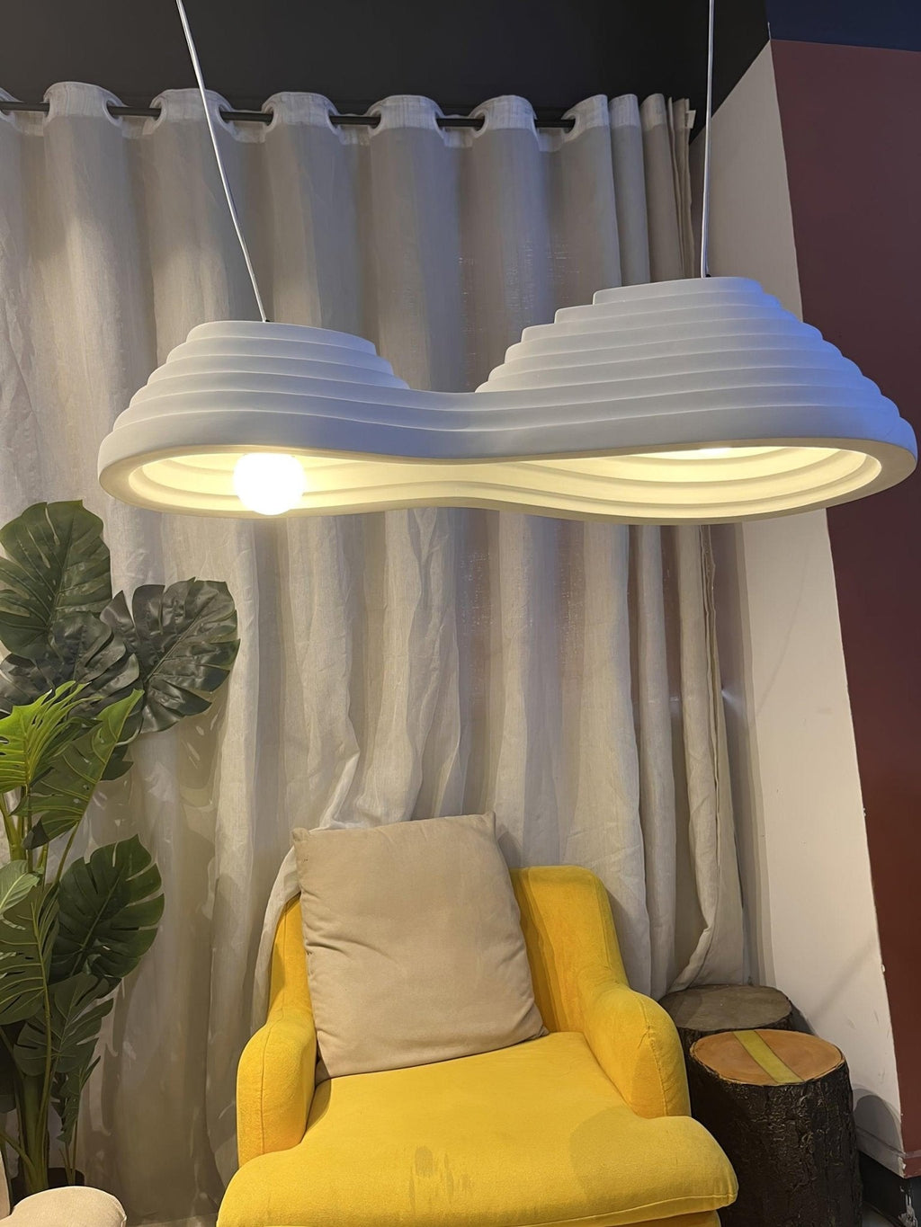 Alwynune Resin Pendant Light-Moonnatur