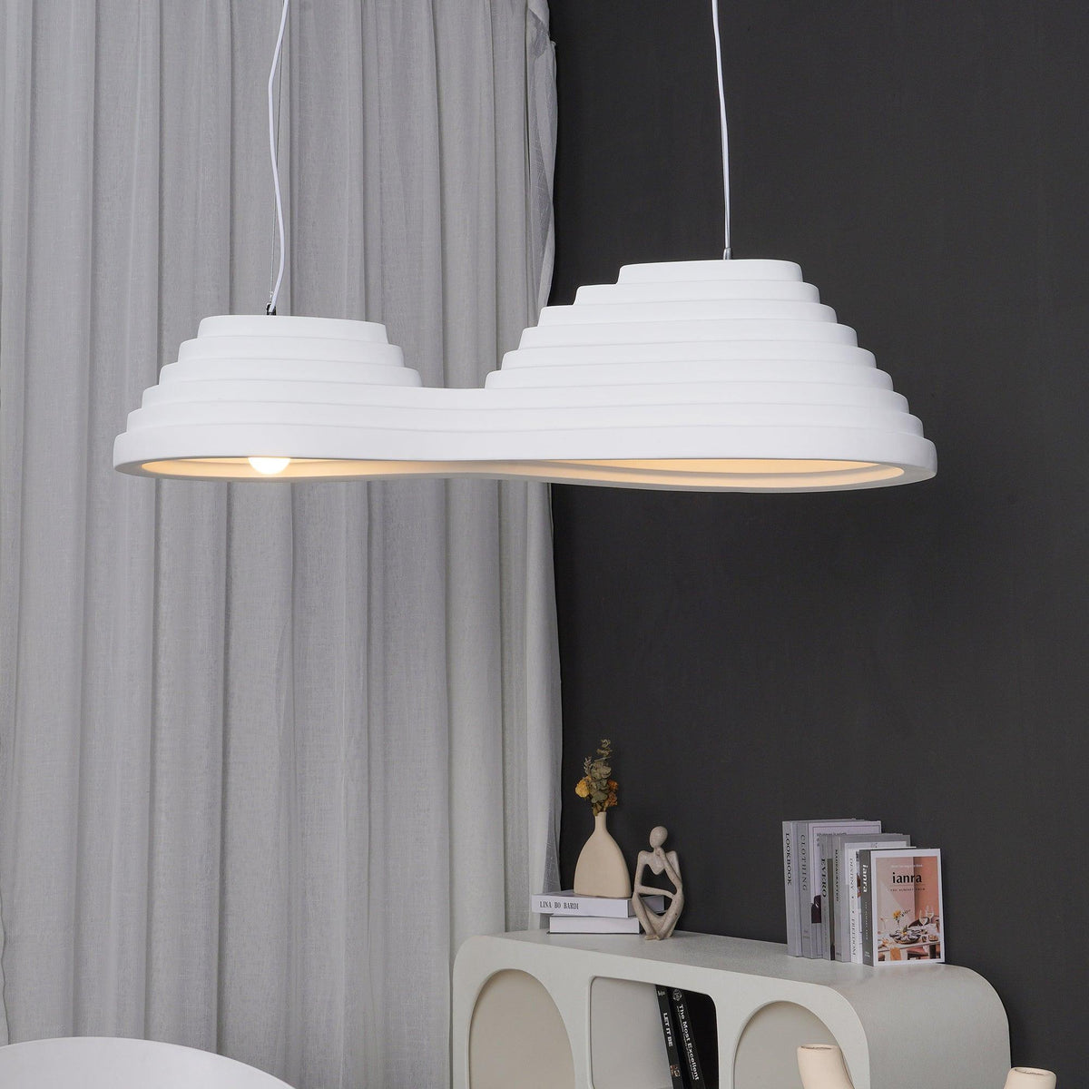 Alwynune Resin Pendant Light-Moonnatur