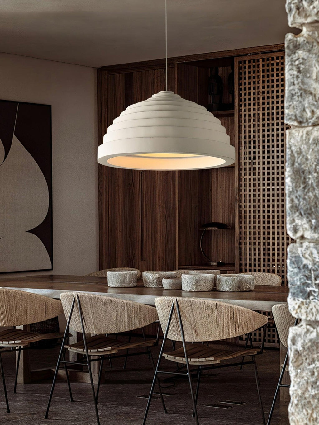 Alwynune Resin Pendant Light-Moonnatur