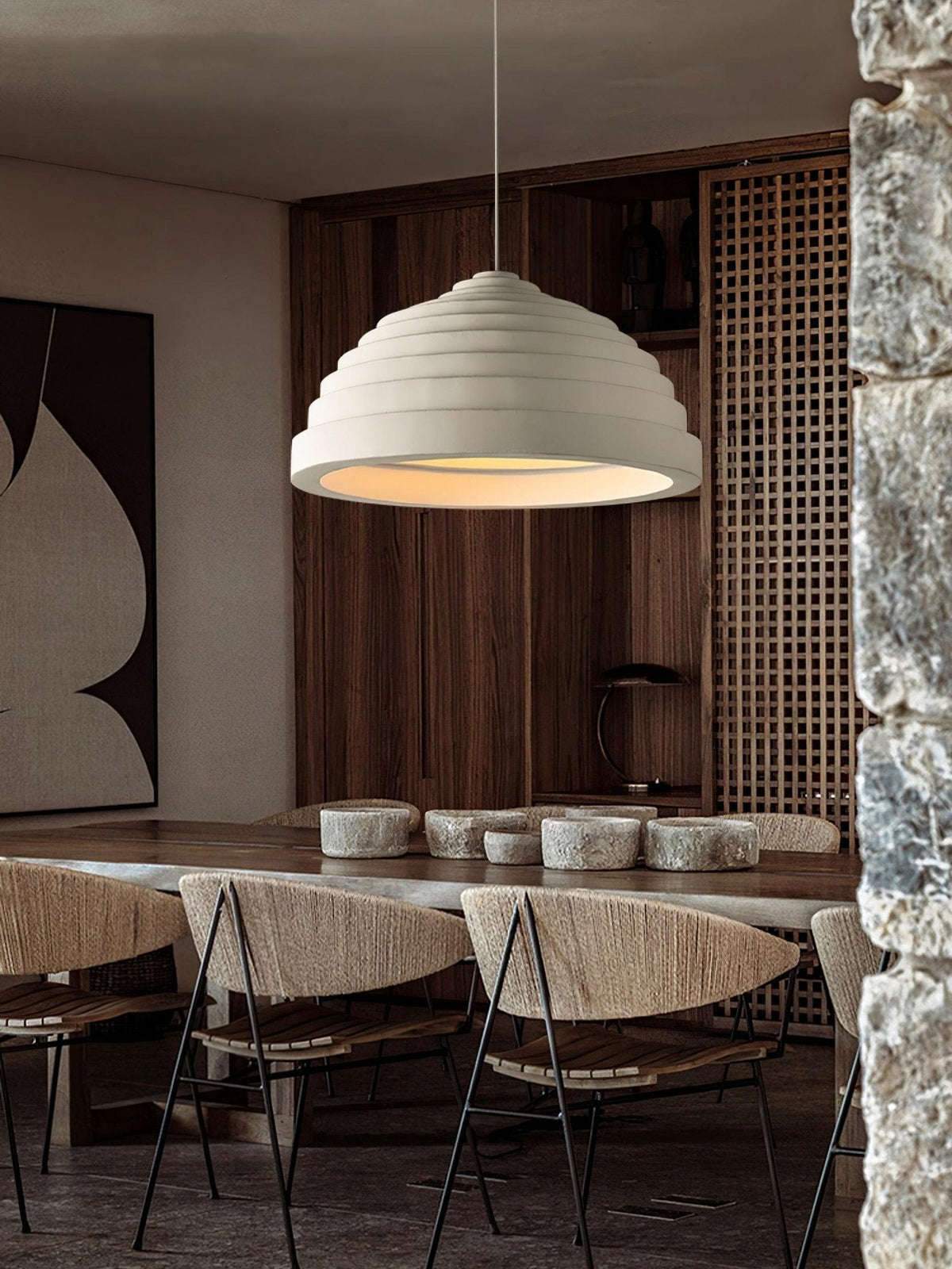 Alwynune Resin Pendant Light-Moonnatur