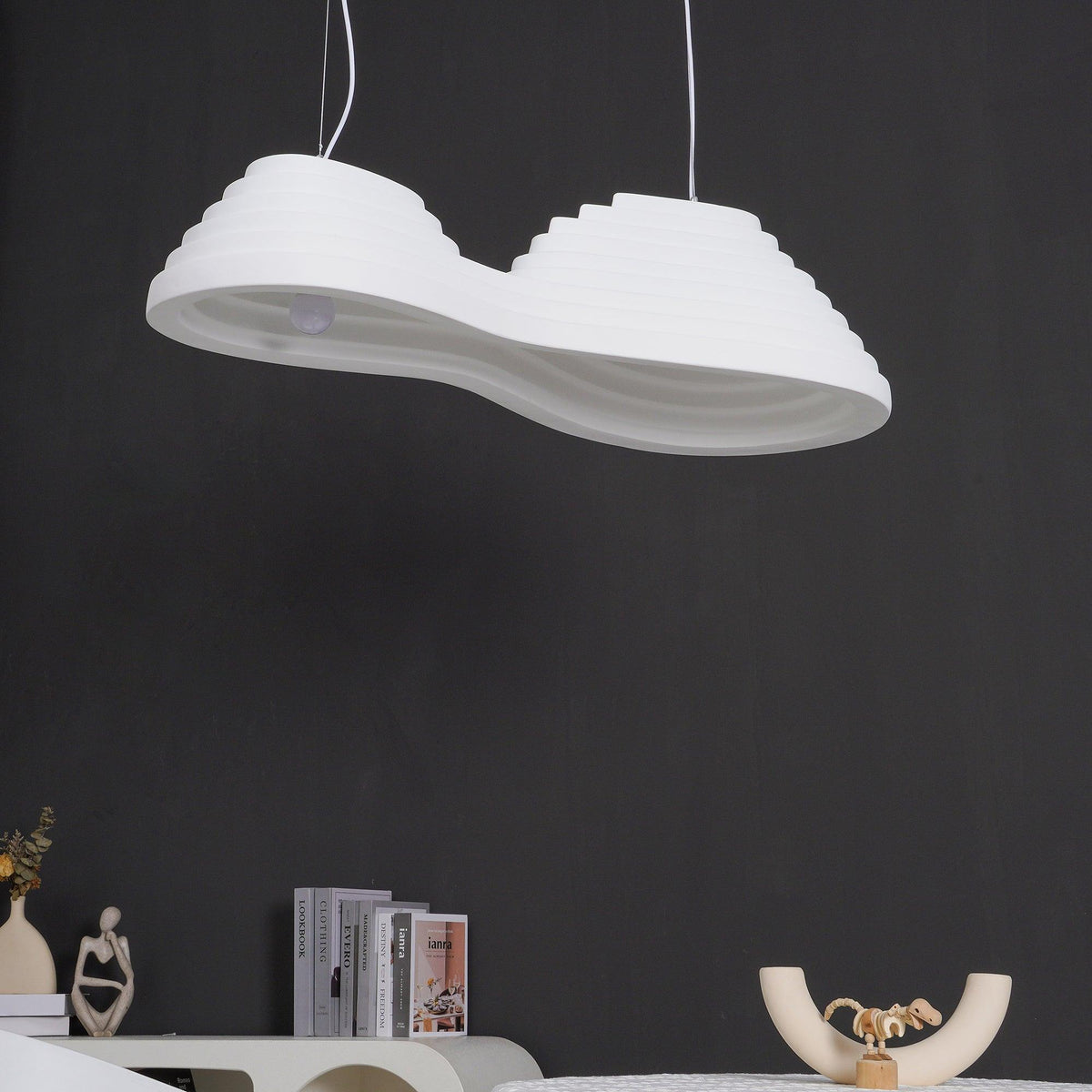Alwynune Resin Pendant Light-Moonnatur