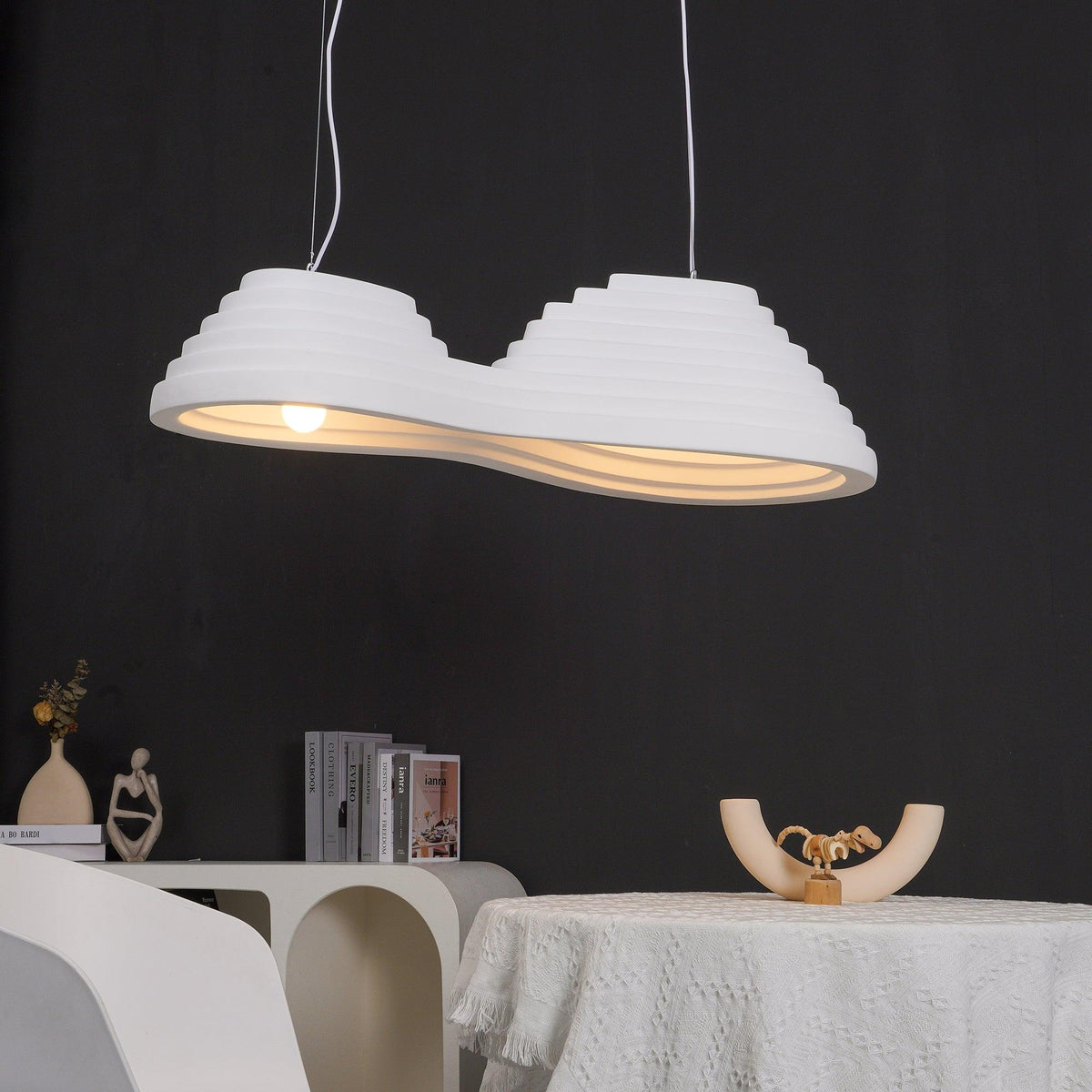 Alwynune Resin Pendant Light-Moonnatur