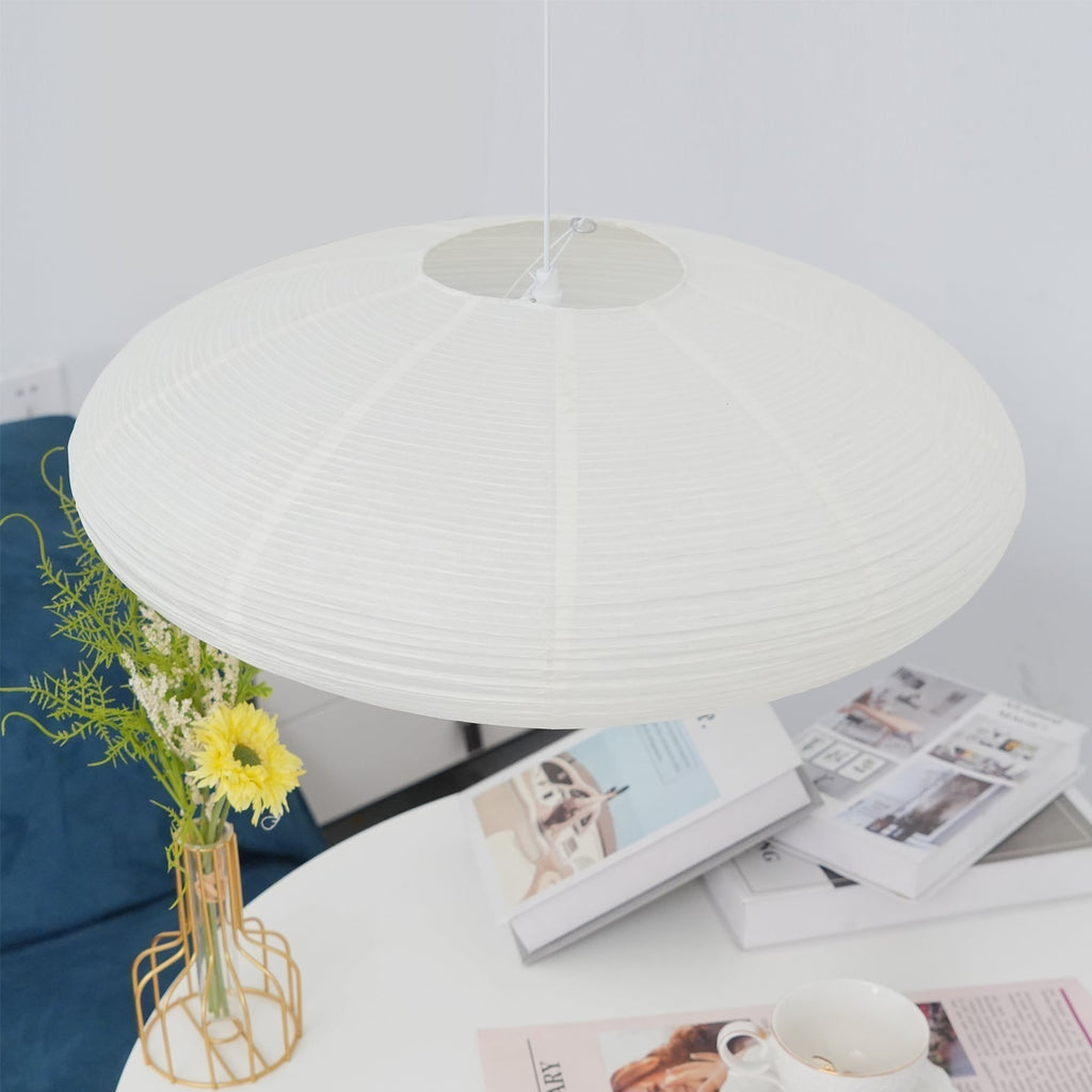 Lavenora Paper Pendant Light-Moonnatur