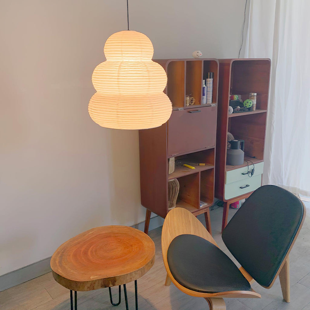 Bellawisp Paper Pendant Light-Moonnatur