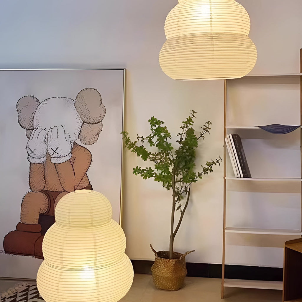 Bellawisp Paper Pendant Light-Moonnatur