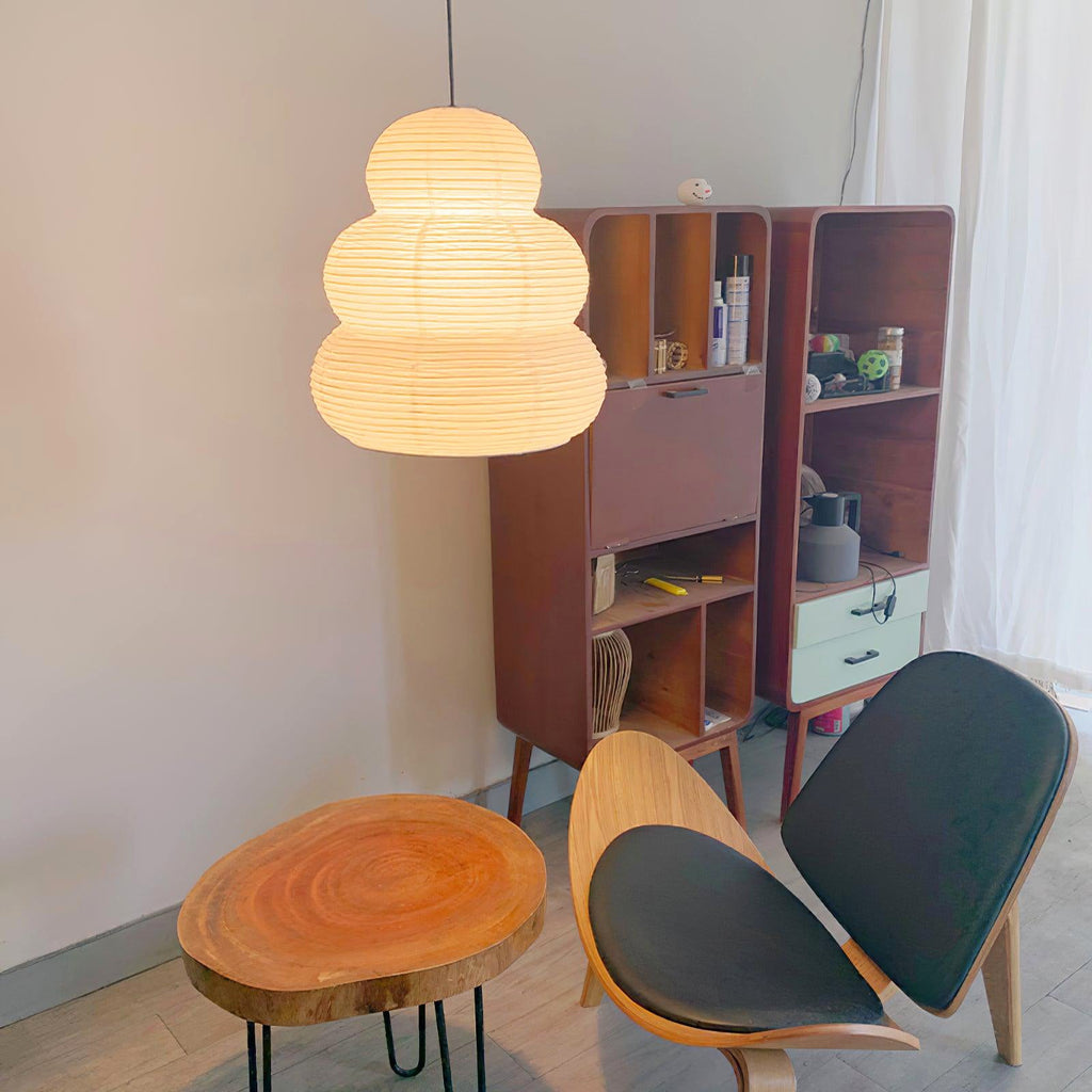 Bellawisp Paper Pendant Light-Moonnatur