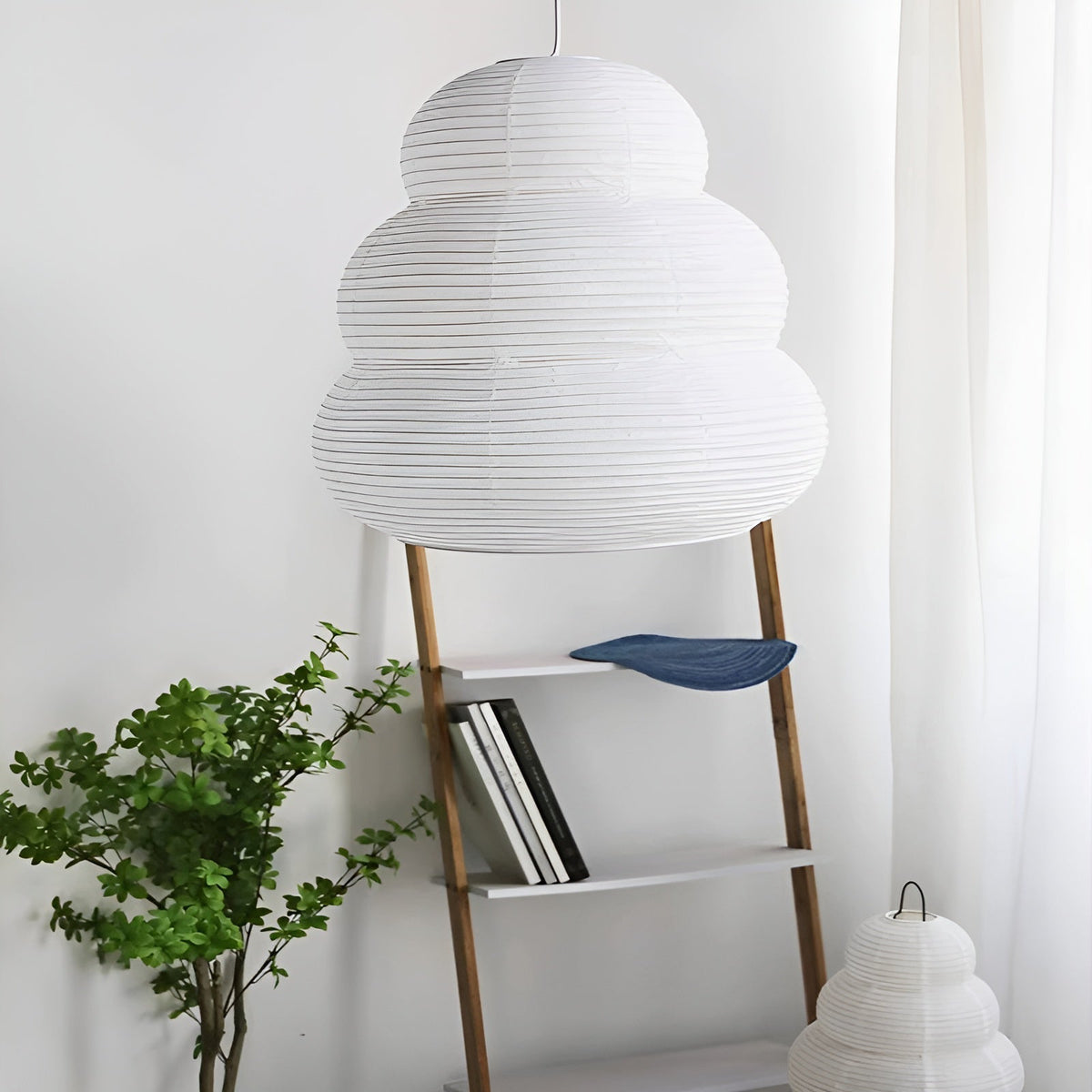 Bellawisp Paper Pendant Light-Moonnatur