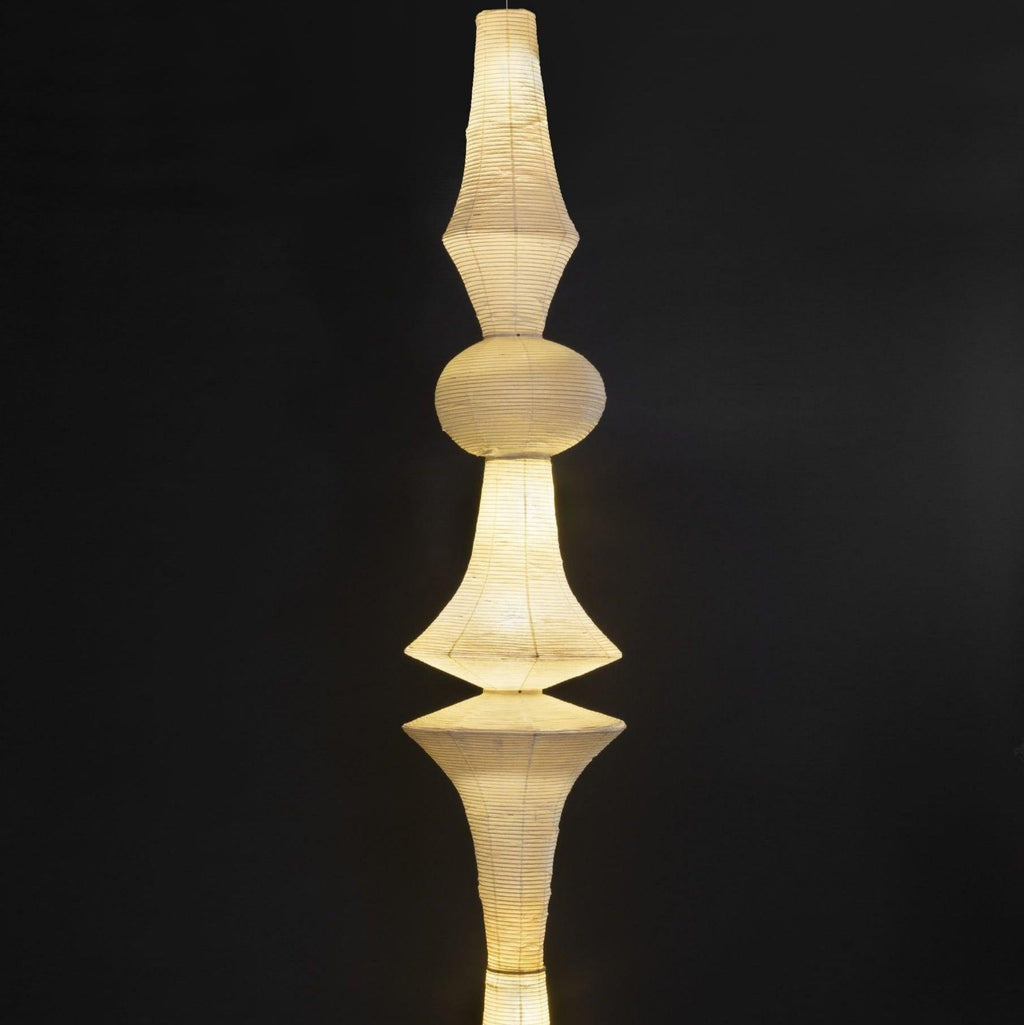Denelmoss Mulberry Paper Pendant Light-Moonnatur