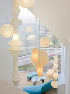 Laelena Paper Pendant Light-Moonnatur