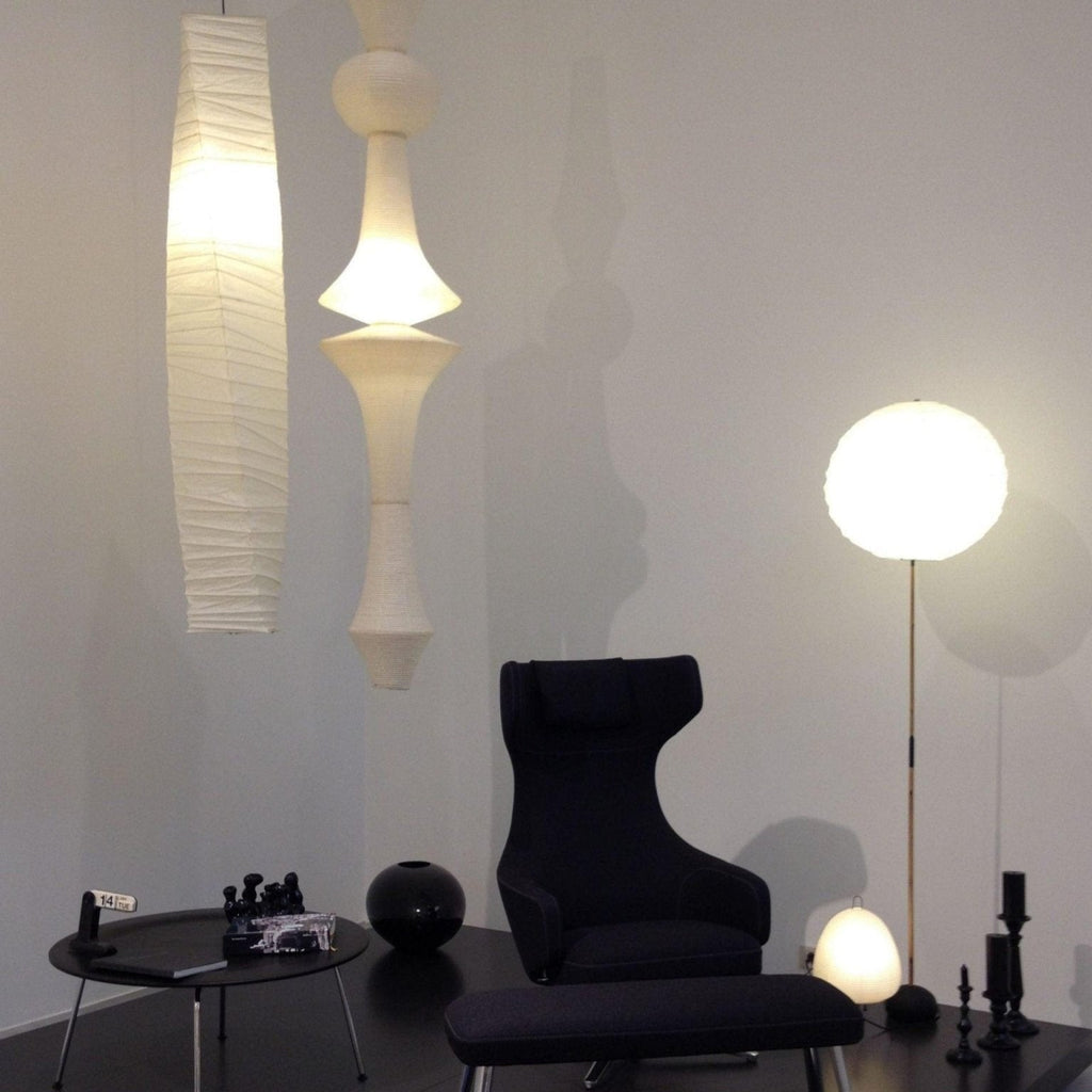 Denelmoss Mulberry Paper Pendant Light-Moonnatur