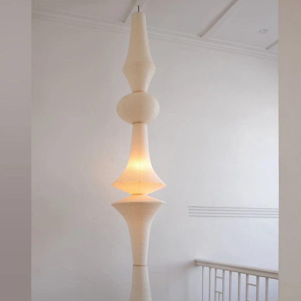 Denelmoss Mulberry Paper Pendant Light-Moonnatur