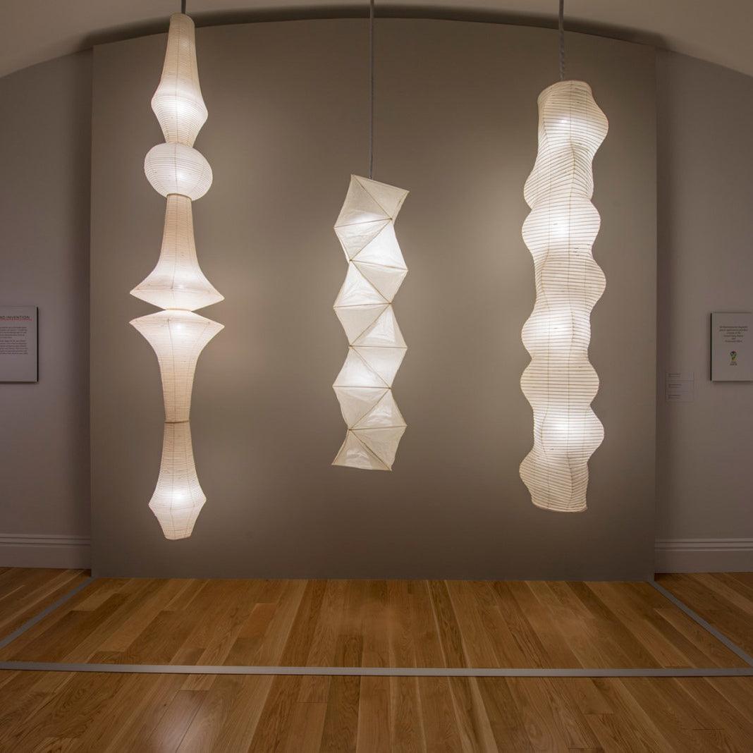 Denelmoss Mulberry Paper Pendant Light-Moonnatur