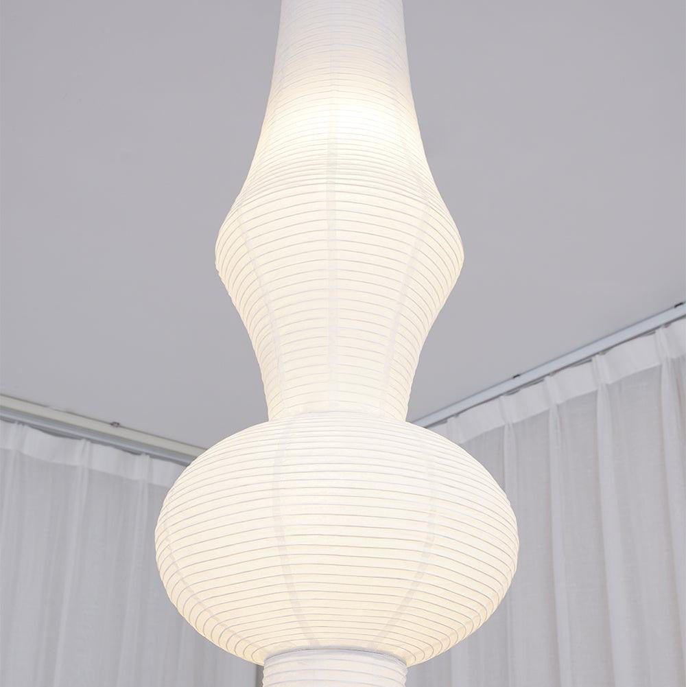 Denelmoss Mulberry Paper Pendant Light-Moonnatur