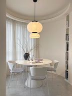 Kestelle Paper Pendant Light-Moonnatur