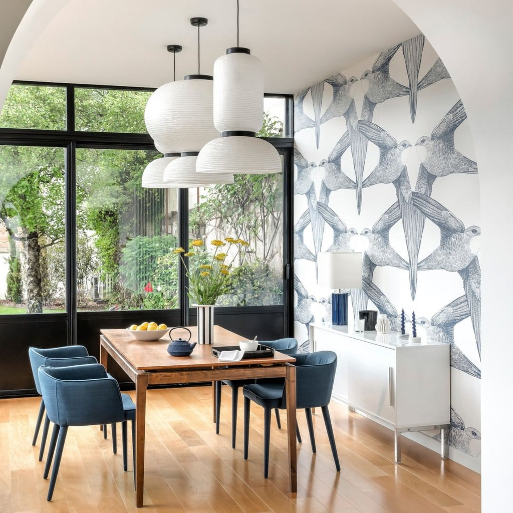 Kestelle Paper Pendant Light-Moonnatur