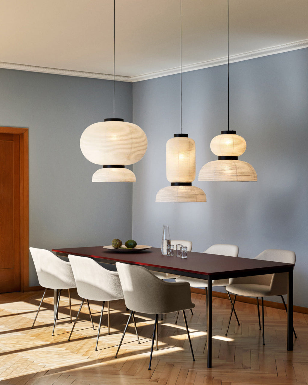 Kestelle Paper Pendant Light-Moonnatur