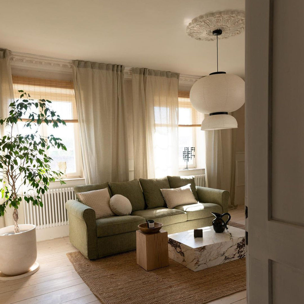 Kestelle Paper Pendant Light-Moonnatur