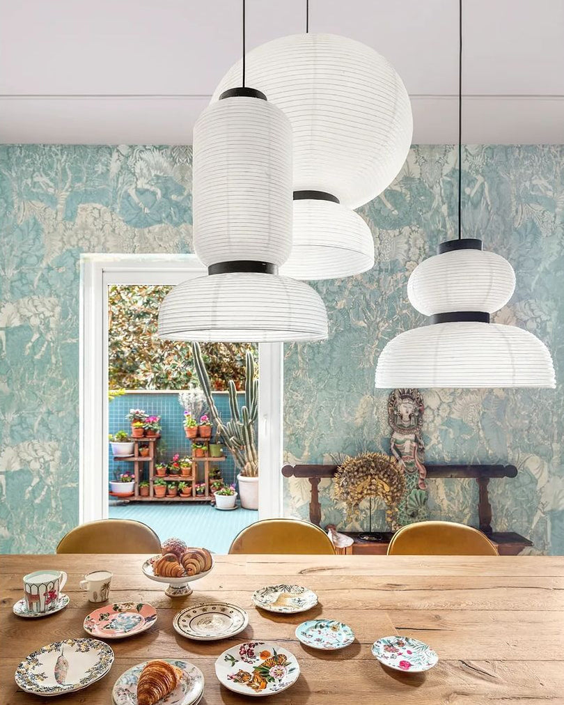 Kestelle Paper Pendant Light-Moonnatur