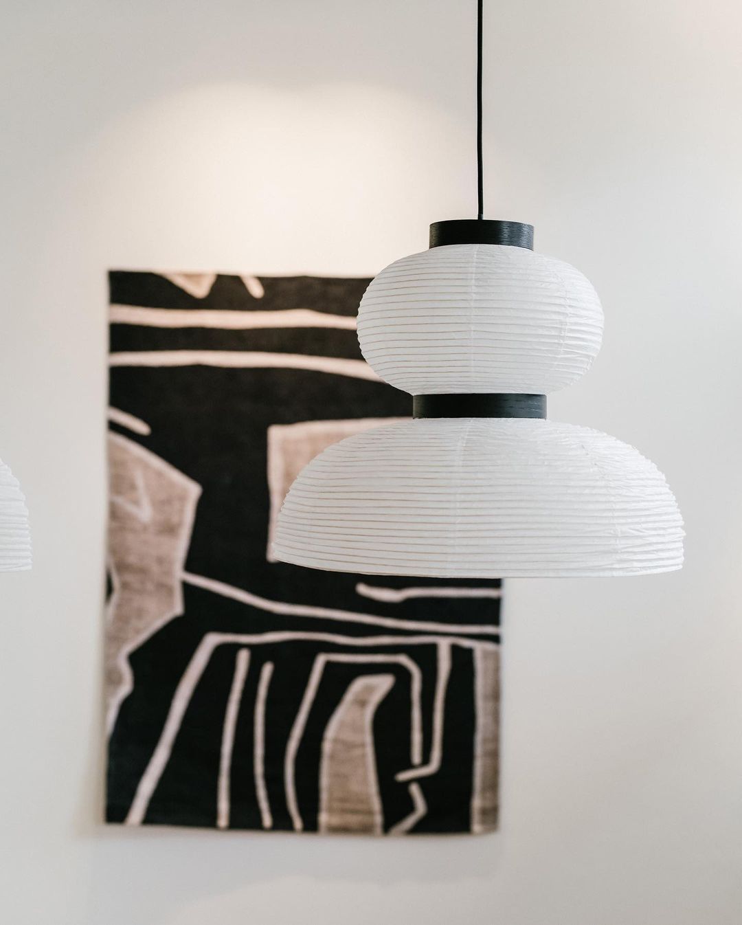 Kestelle Paper Pendant Light-Moonnatur