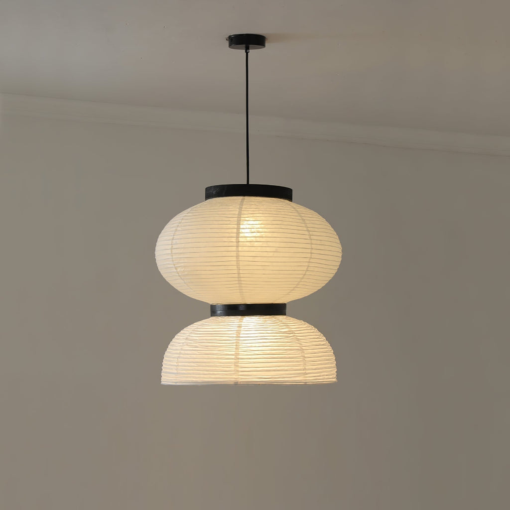 Kestelle Paper Pendant Light-Moonnatur