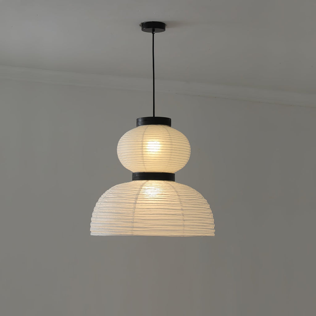 Kestelle Paper Pendant Light-Moonnatur