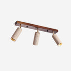 Finverenora Travertine Ceiling Light-Moonnatur