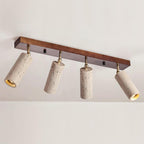 Finverenora Travertine Ceiling Light-Moonnatur