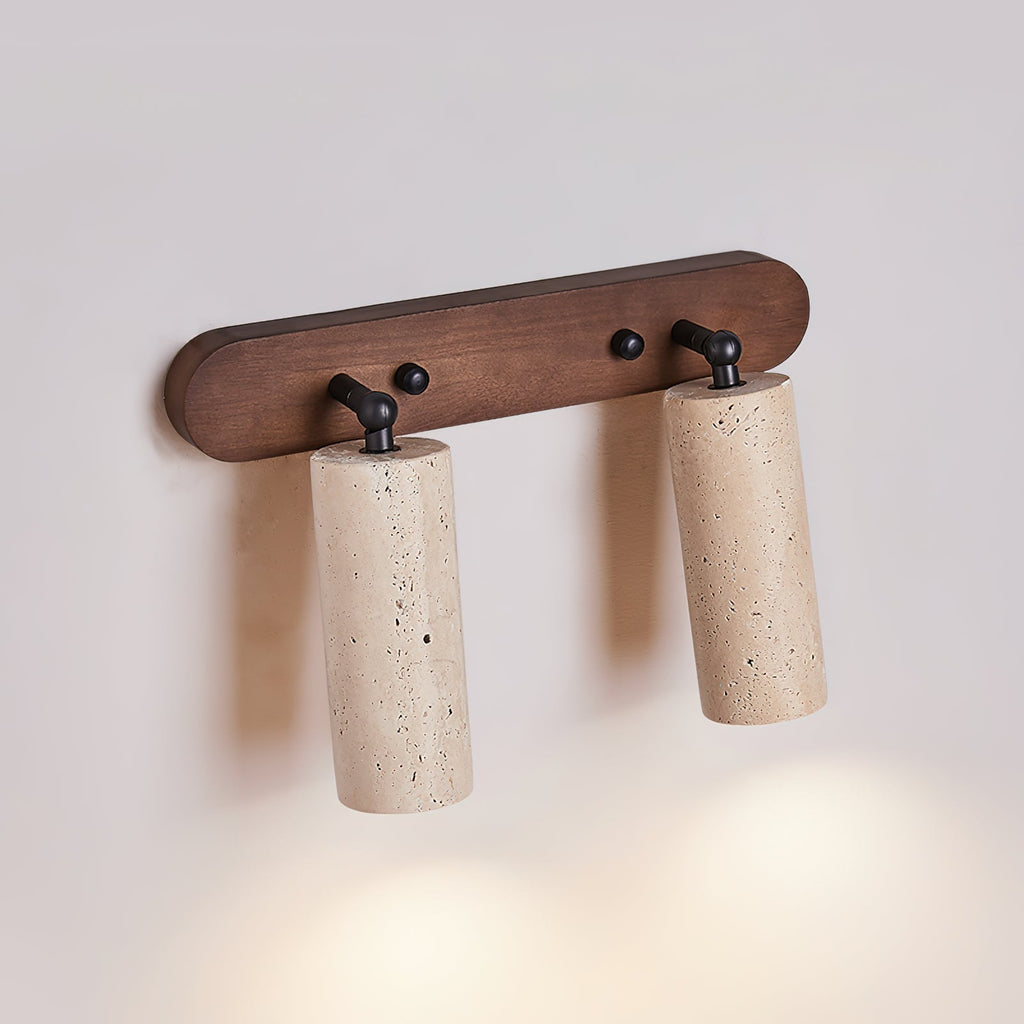 Rovenara Travertine Wall Light-Moonnatur