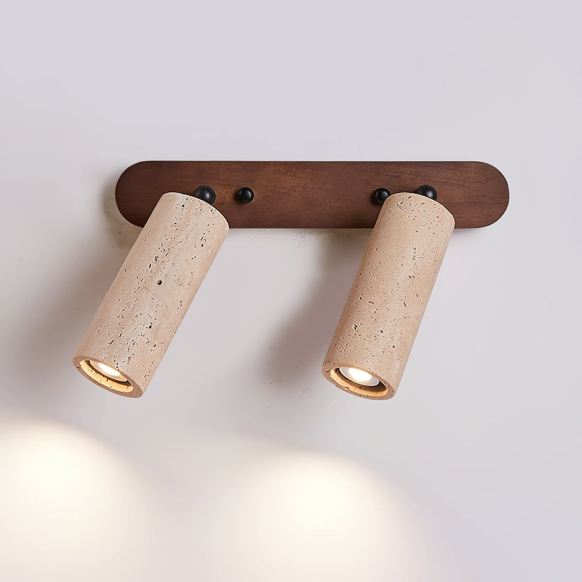 Rovenara Travertine Wall Light-Moonnatur