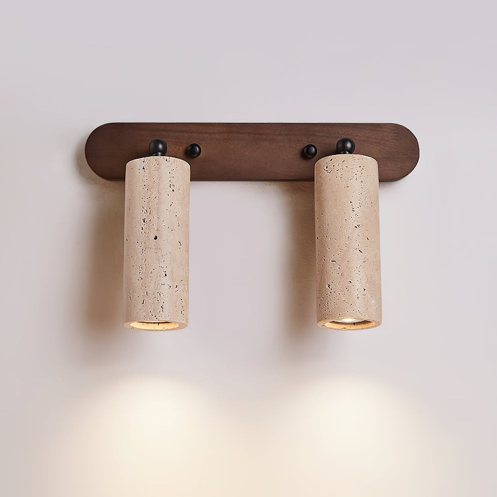 Rovenara Travertine Wall Light-Moonnatur