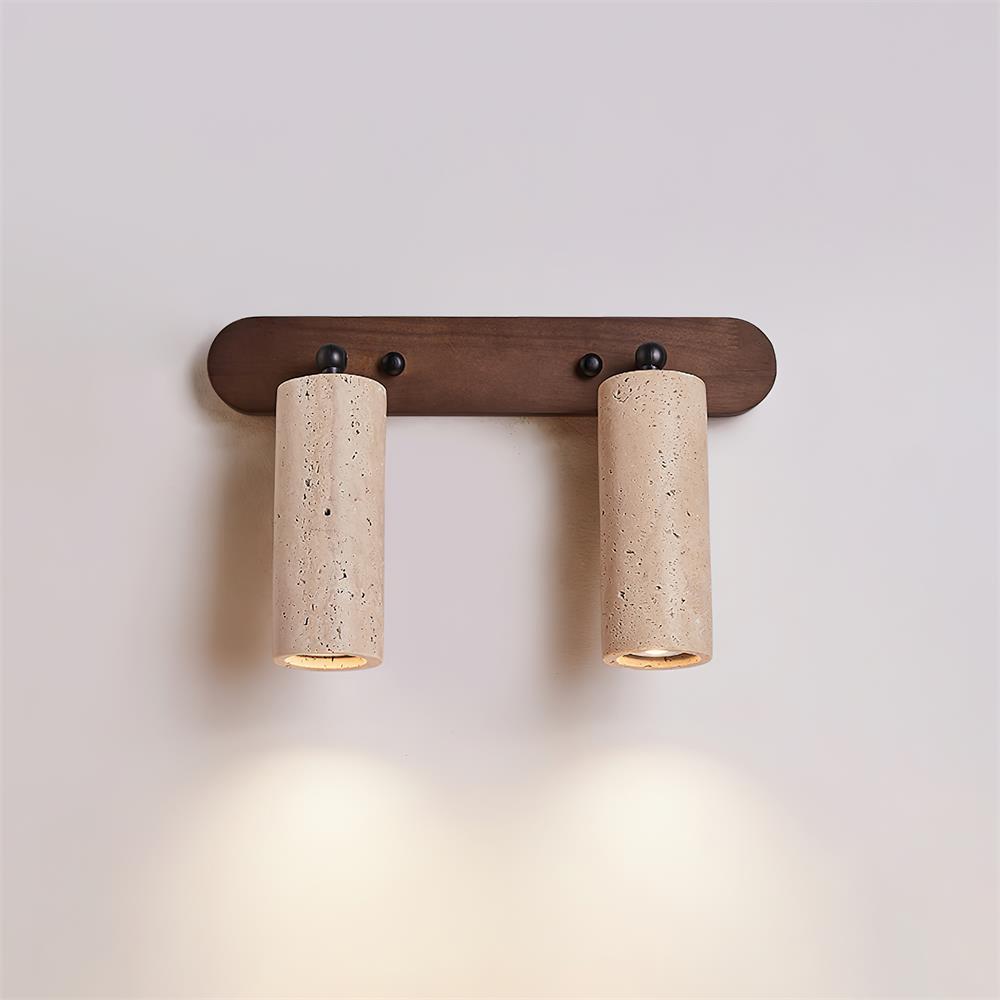 Rovenara Travertine Wall Light-Moonnatur