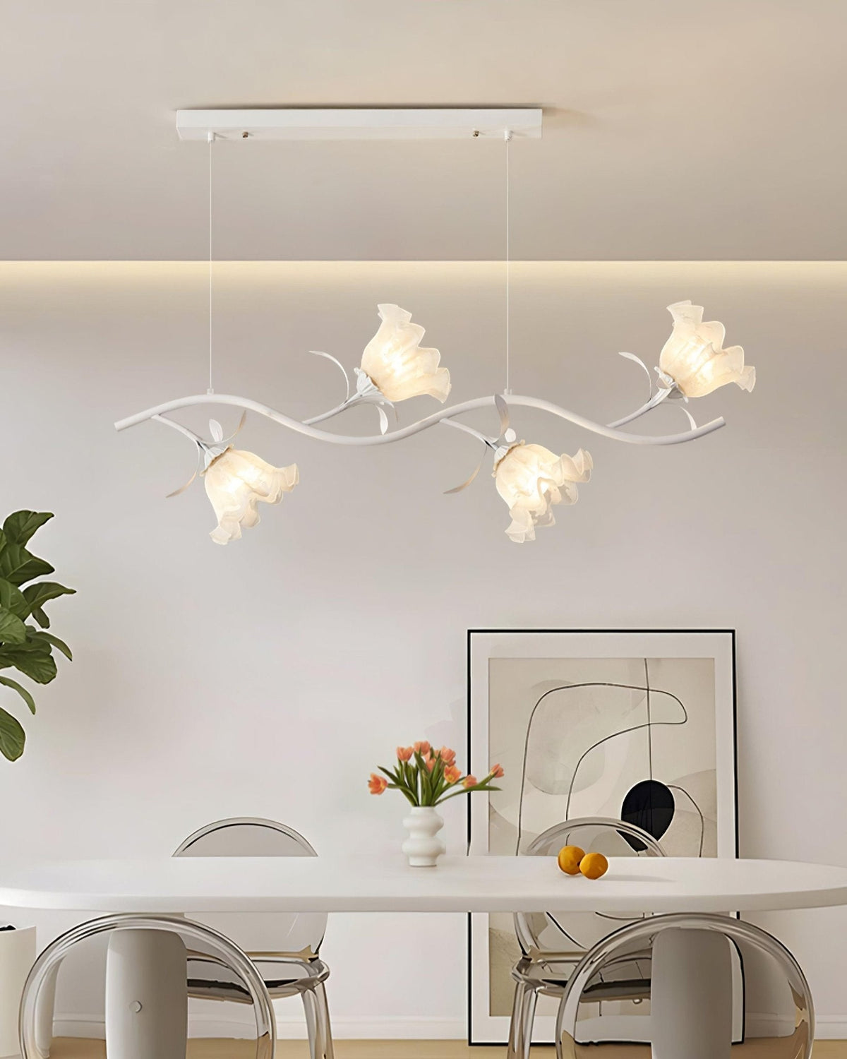 Nelynlyn Acrylic Chandelier-Moonnatur