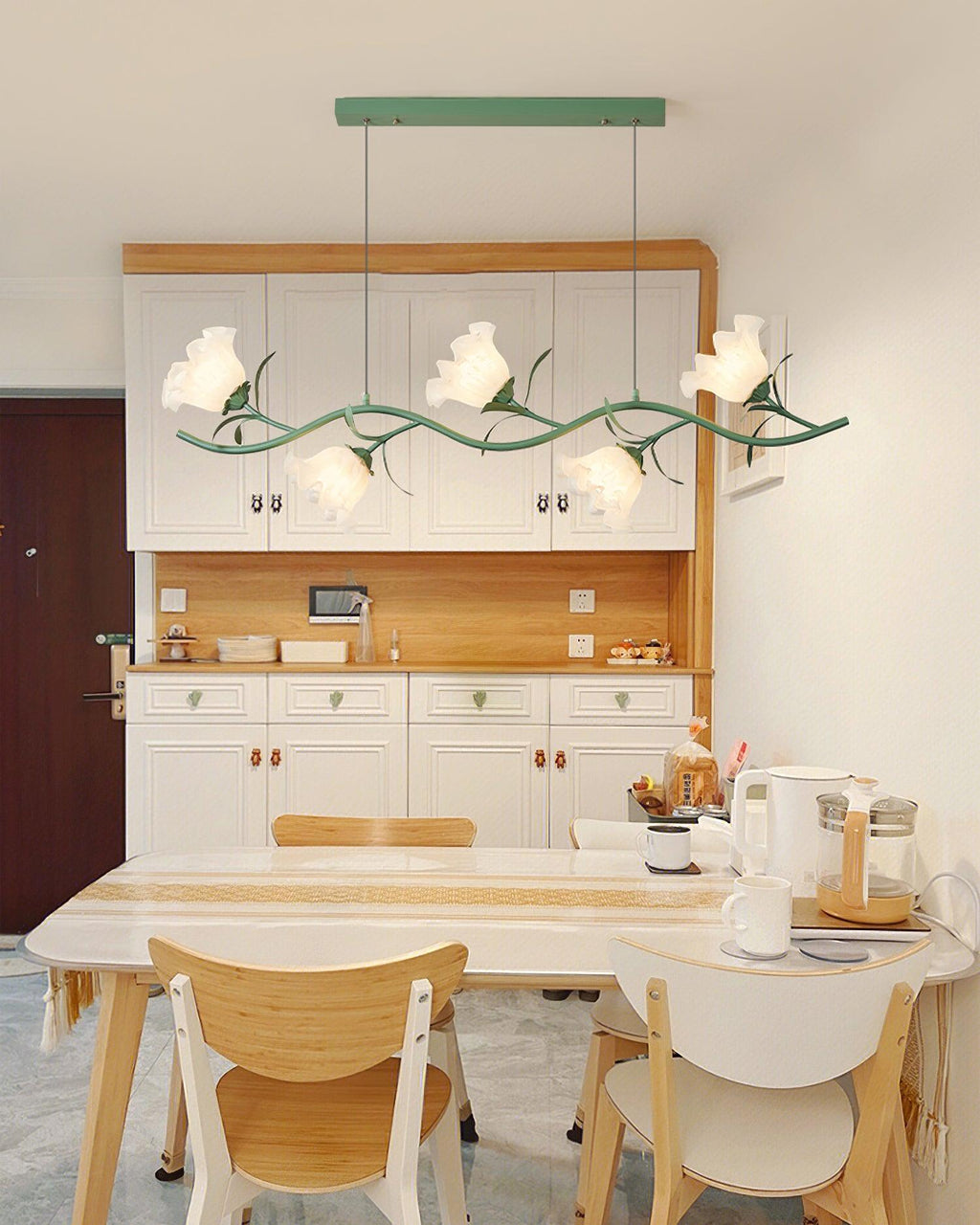Nelynlyn Acrylic Chandelier-Moonnatur