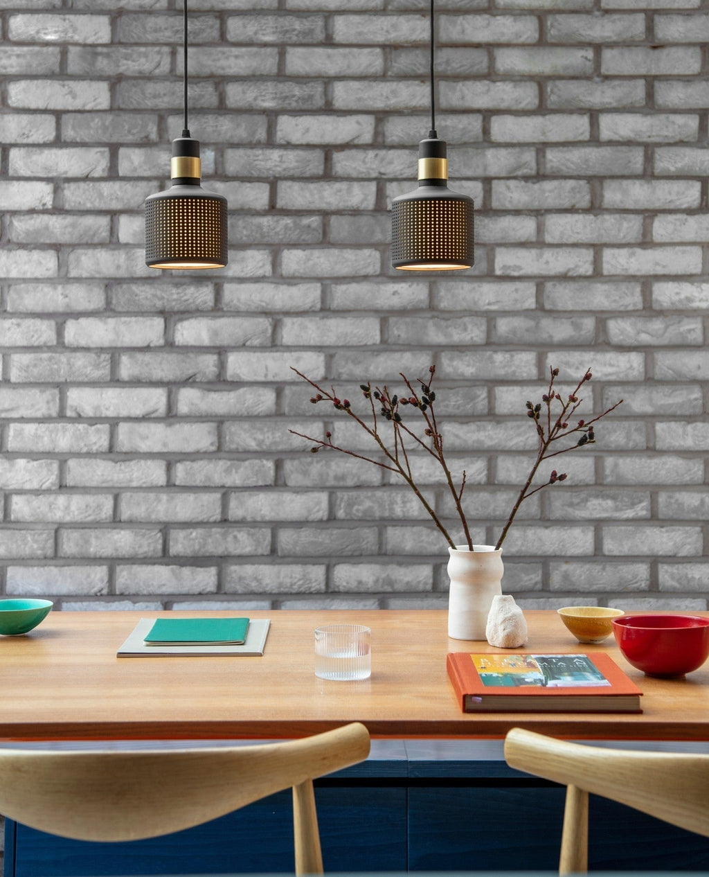 Mavric Aluminium Pendant Lamp-Moonnatur