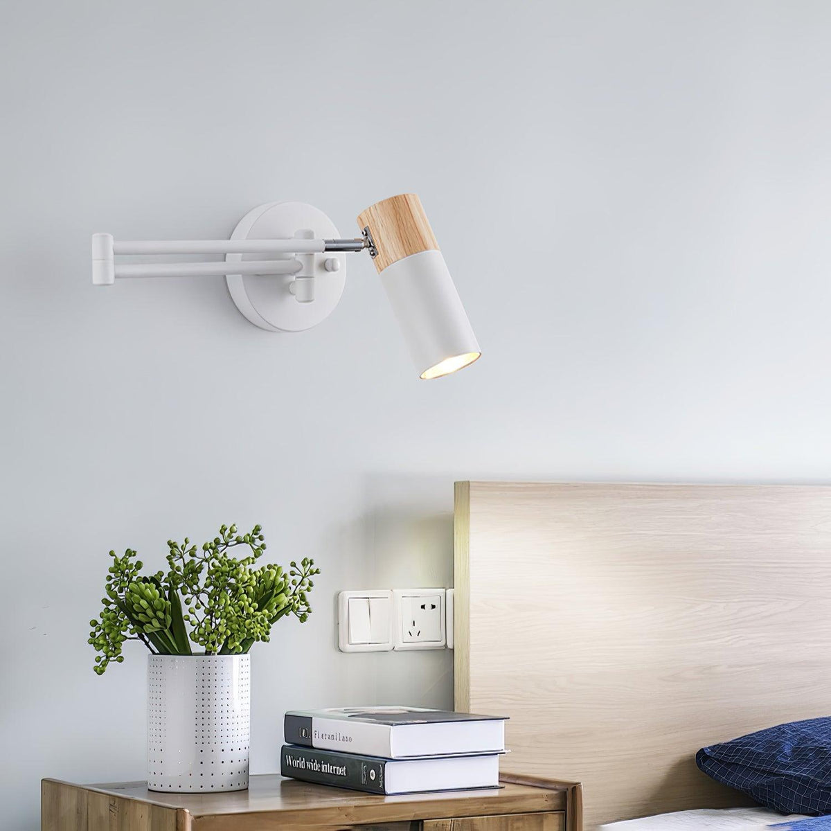 Talenera Metal Wall Light-Moonnatur