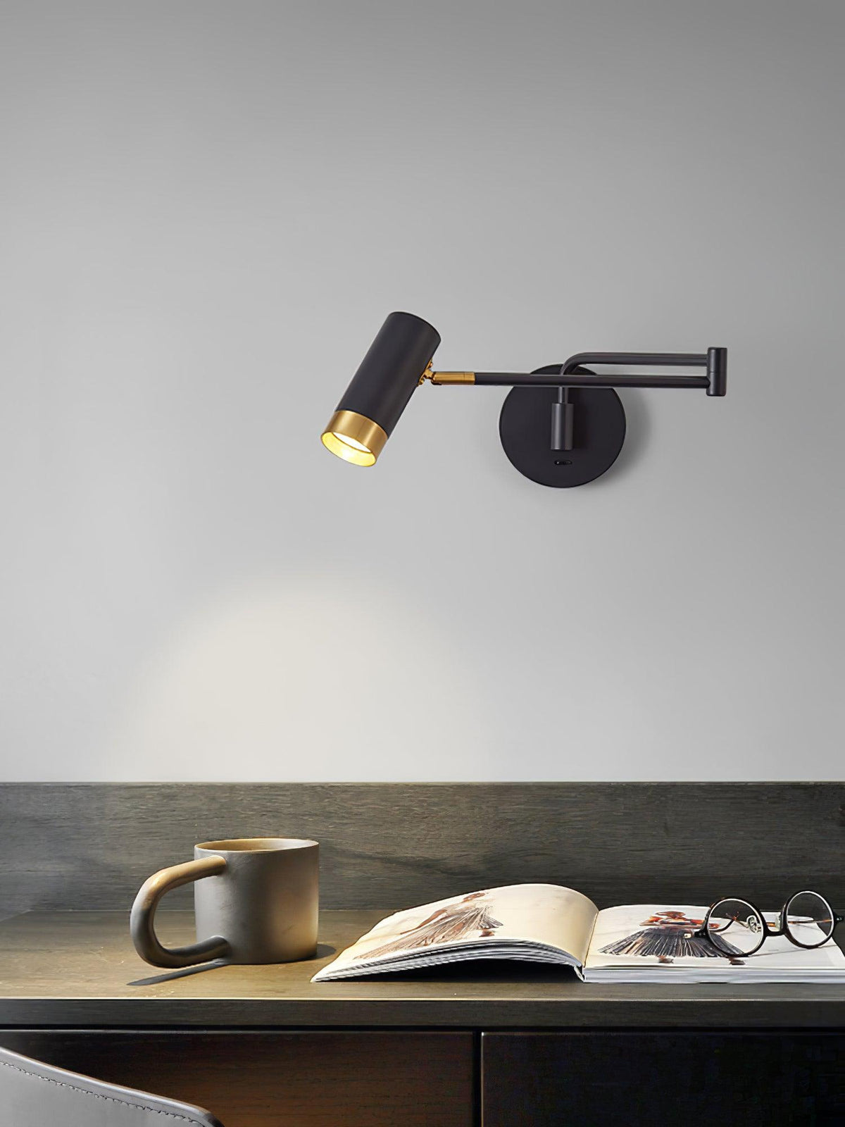 Talenera Metal Wall Light-Moonnatur