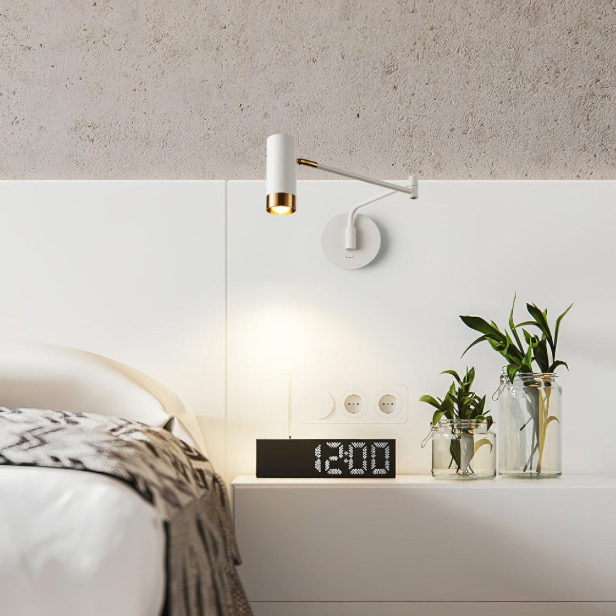 Talenera Metal Wall Light-Moonnatur