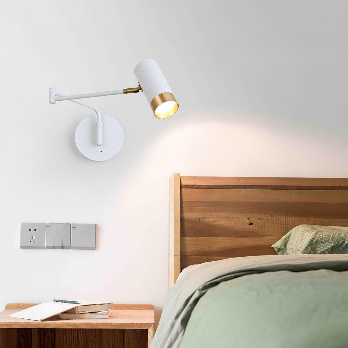 Talenera Metal Wall Light-Moonnatur