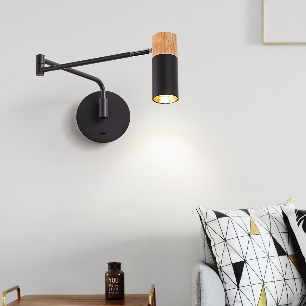 Talenera Metal Wall Light-Moonnatur