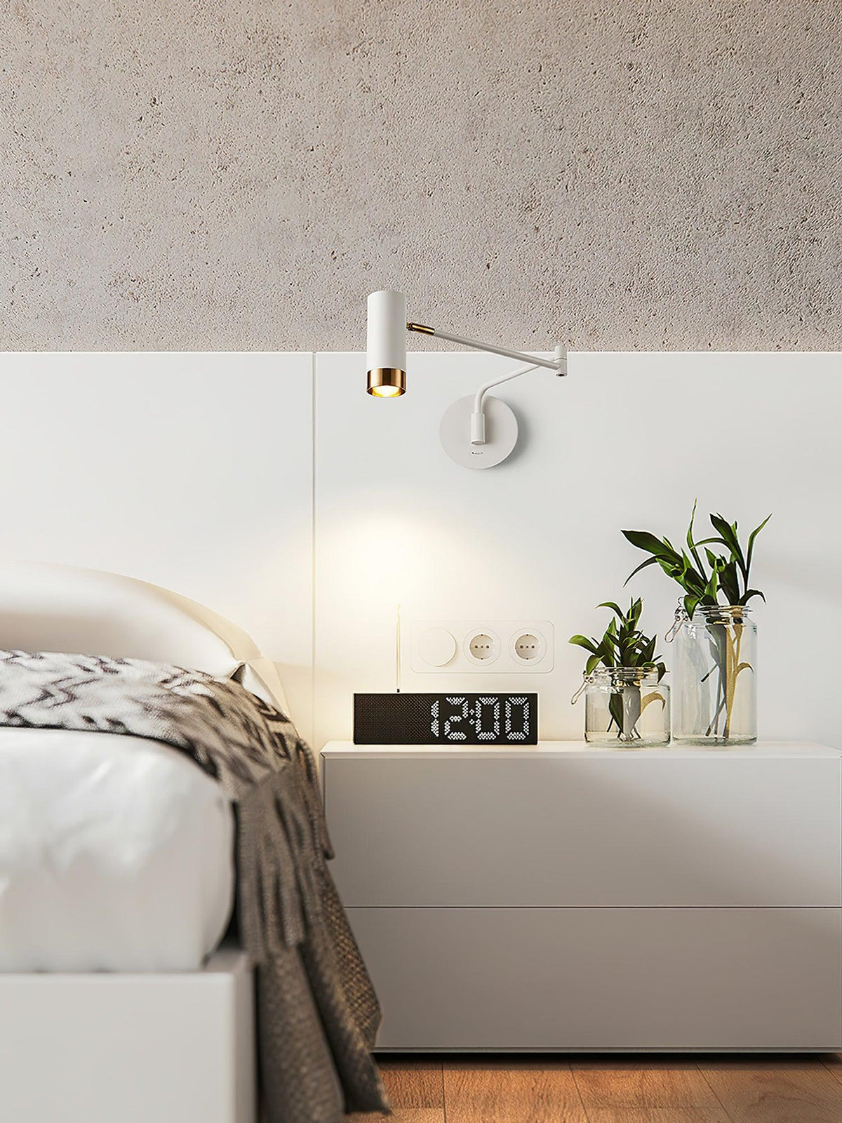 Talenera Metal Wall Light-Moonnatur