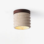 Haverelle Travertine Ceiling Light-Moonnatur