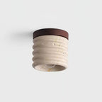 Haverelle Travertine Ceiling Light-Moonnatur