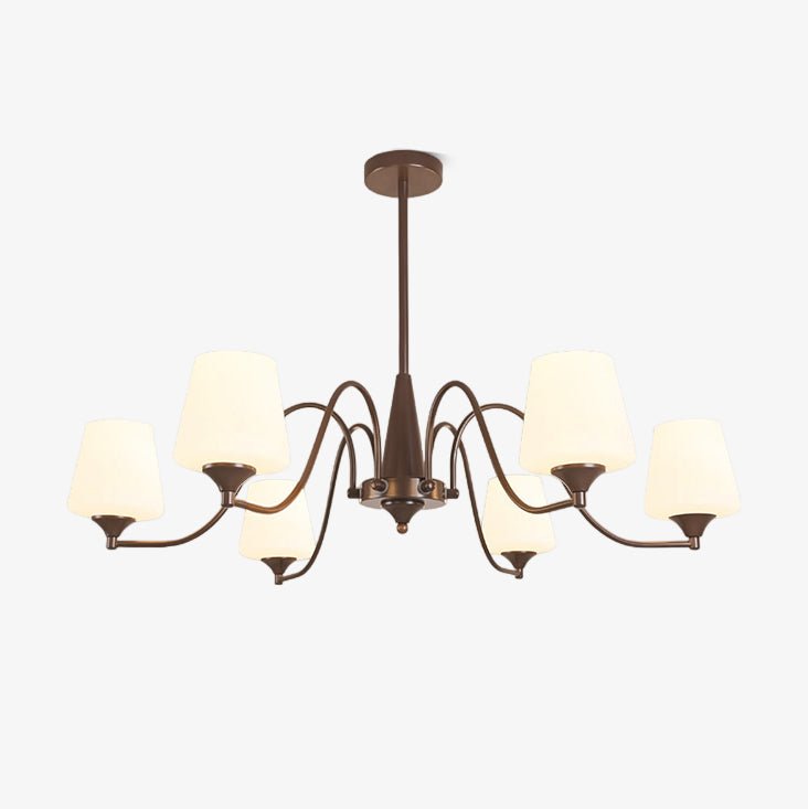 Larkune Glass Chandelier-Moonnatur
