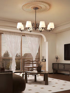 Larkune Glass Chandelier-Moonnatur
