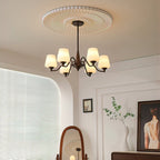 Larkune Glass Chandelier-Moonnatur