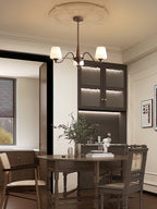 Larkune Glass Chandelier-Moonnatur