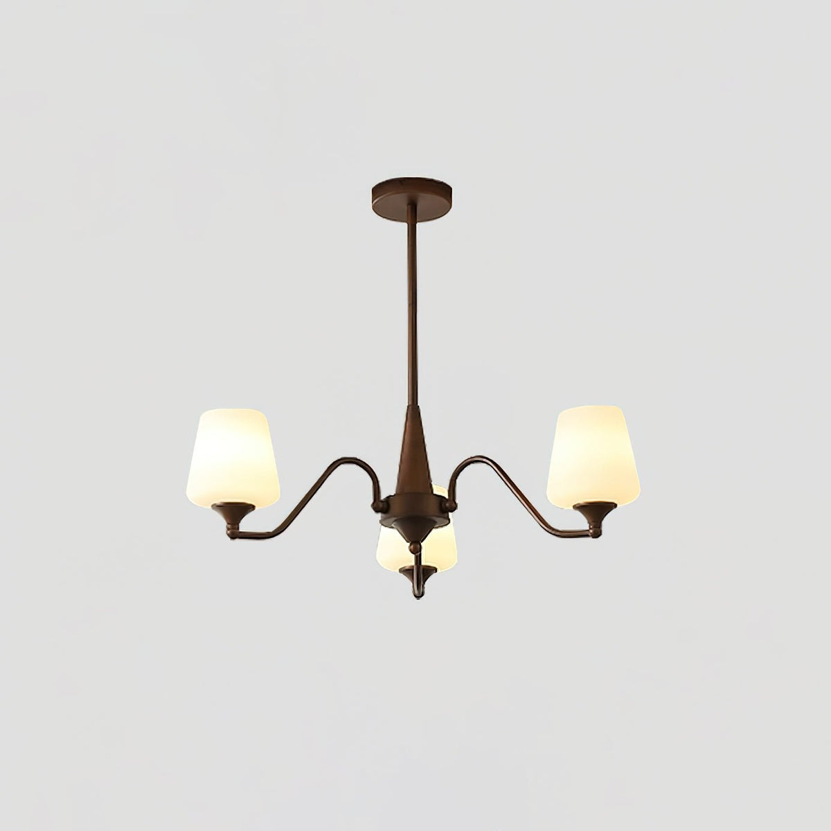 Larkune Glass Chandelier-Moonnatur