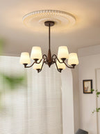 Larkune Glass Chandelier-Moonnatur